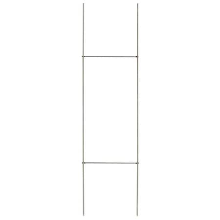 Hillman HILLMAN H-Bracket Sign Stake 17.25 in. H X 5.44 in. W, PK12 843318